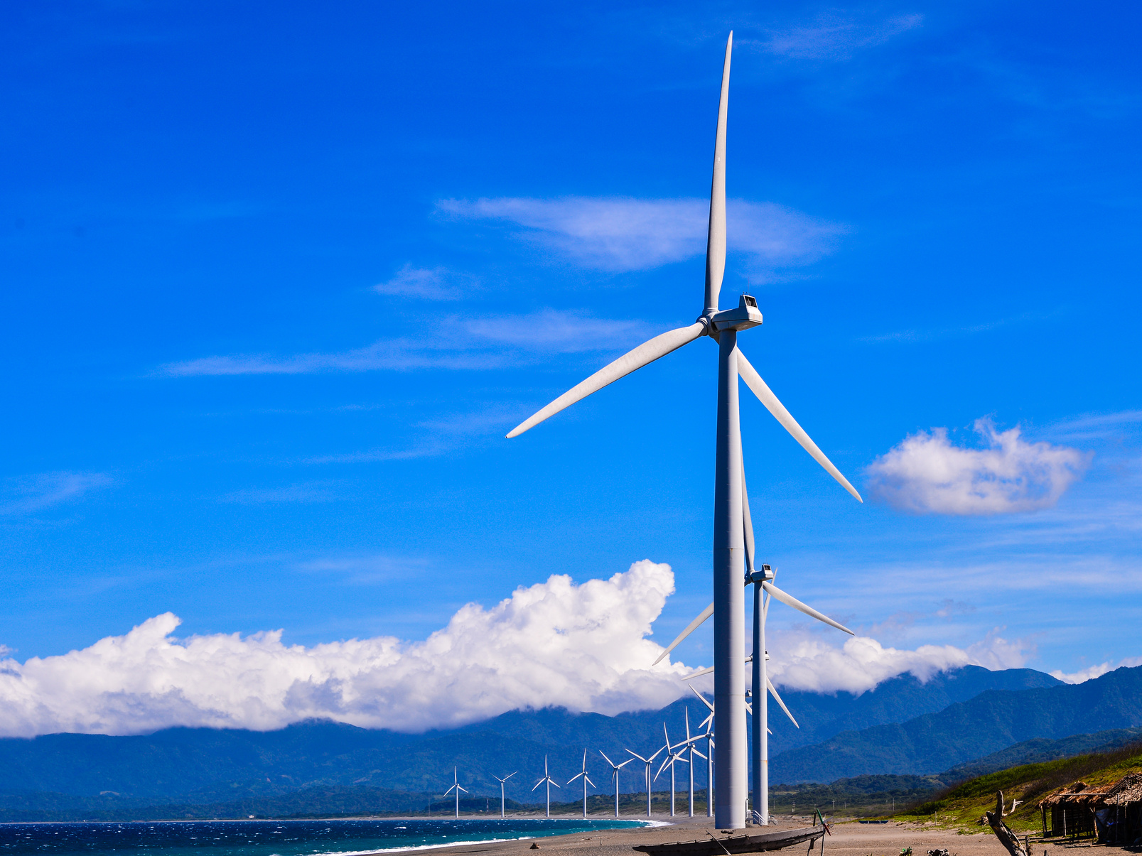 Wind Farm, Bangui, Ilocos Norte, Philippines